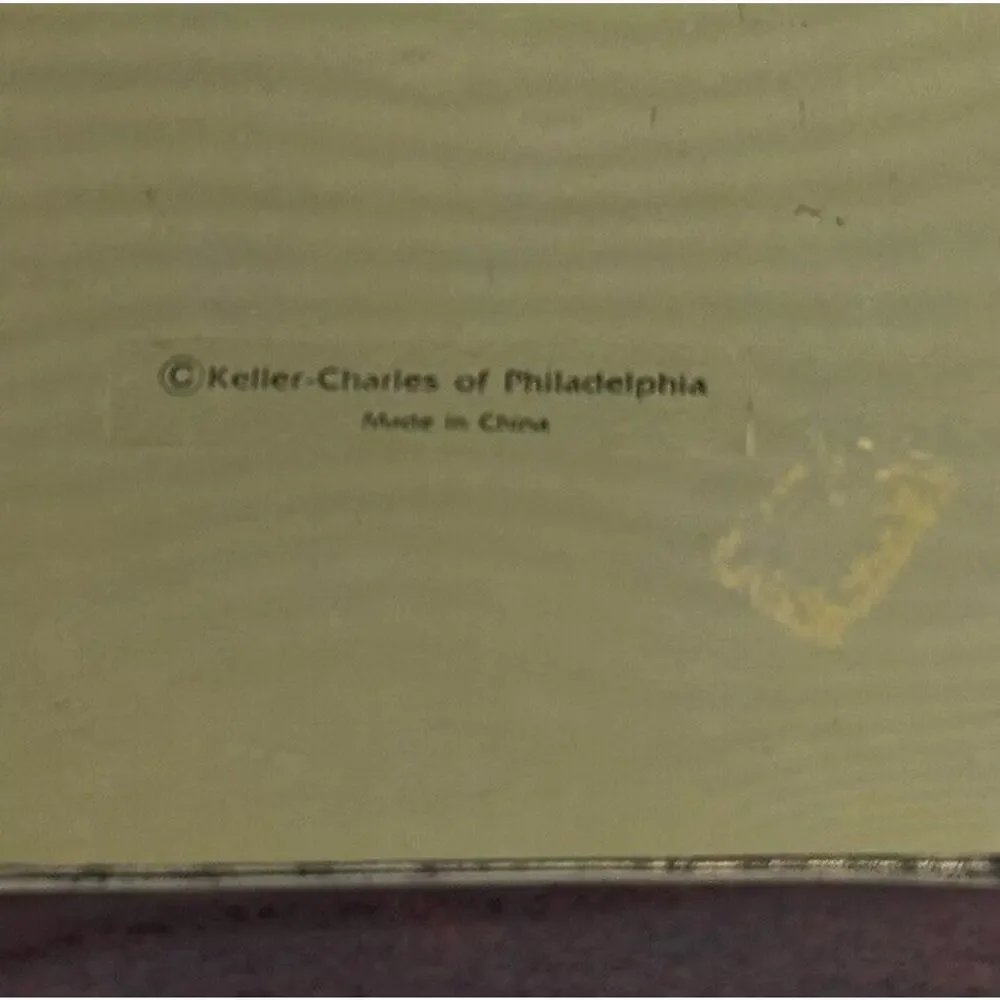 Vintage Duck Tin Keller Charles Of Philadelphia With A Candle Decor